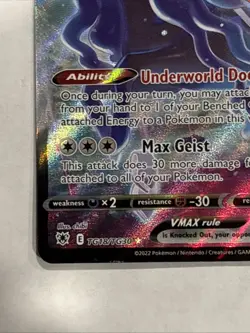 Pokemon TCG Shadow Rider Calyrex VMAX Astral Radiance TG18/TG30 Holo Ultra Rare - Image 5