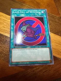Last Day of Witch SBC1-EN117 1st Edition Common LP + BONUS - Image 1