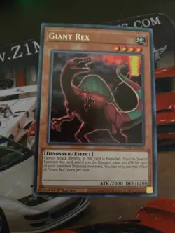 Yu-Gi-Oh! Giant Rex (WISU-EN010) (Wild Survivors) (Rare) 1st Edition ..... - Image 2
