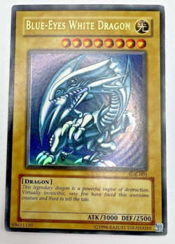 Vintage Yu-Gi-Oh! Blue-Eyes White Dragon (SDK-001 Kaiba Unlimited) Mod Play - Image 1