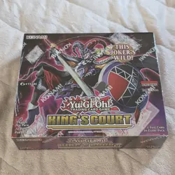 Yugioh King’s Court Booster Box 1st Edition Factory Sealed Brand New - Image 1