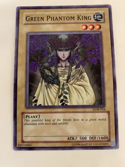 Green Phantom King LOB-034 The Legend of Blue Eyes White Dragon... - Image 1