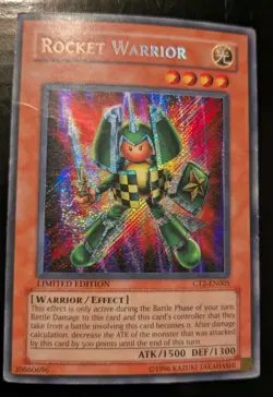 YU-GI-OH ROCKET WARRIOR CT-EN005 LIMITED EDITION HP - Image 1