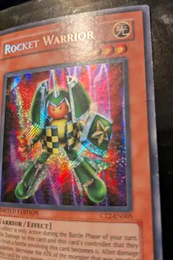 YU-GI-OH ROCKET WARRIOR CT-EN005 LIMITED EDITION HP - Image 3