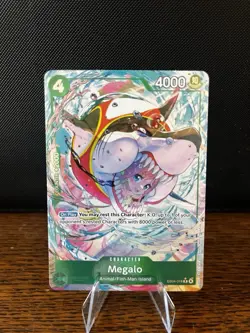 ONE PIECE The Azure Sea's Seven MEGALO RARE Alternate Art EB04-018 ENGLISH CCG - Image 1