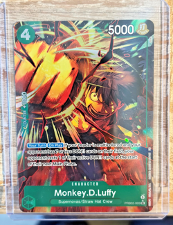 Monkey D. Luffy PRB02-005 SR (Alt Art) Premium Booster The Best Vol. 2 - Image 1