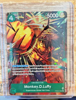Monkey D. Luffy PRB02-005 SR (Alt Art) Premium Booster The Best Vol. 2 - Image 2