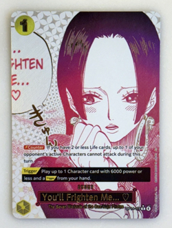 One Piece: The Azure Sea's Seven #OP14-118 You'll Frighten Me...(Alternate Art) - Image 1