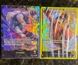 Starter Deck 19 And 29 One Piece Deck Only No Bonus Pack Gold Monkey D. Luffy - Image 1