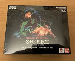 ONE PIECE WINGS OF THE CAPTAIN Booster Box New Factory Sealed OP-06 English - Image 1