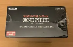 ONE PIECE WINGS OF THE CAPTAIN Booster Box New Factory Sealed OP-06 English - Image 2