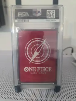 2022 One Piece Monkey D. Luffy Op01 Pre-errata Alt Art Psa9 - Image 2