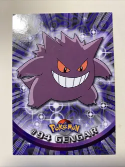 GENGAR #94 Pokemon Card TCG Topps TV Animation - Image 1