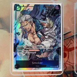 Smoker ST06-004 Navy Starter Deck Super Rare One Piece Card Game TCG NM - Image 1