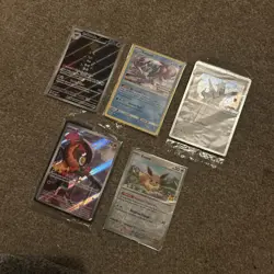 Pokemon Sealed Promo Black Star Bundle X5 Cards Suicune Eevee And More - Image 1