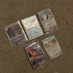 Pokemon Sealed Promo Black Star Bundle X5 Cards Suicune Eevee And More - Image 2