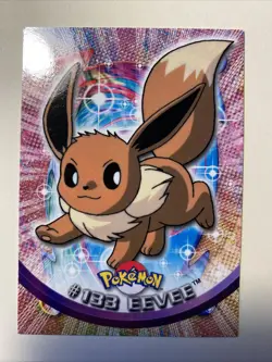 EEVEE #133 Pokemon Card TCG Topps TV Animation - Image 1