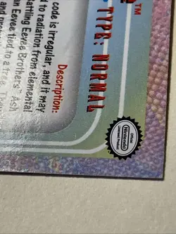 EEVEE #133 Pokemon Card TCG Topps TV Animation - Image 3
