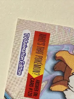 EEVEE #133 Pokemon Card TCG Topps TV Animation - Image 5