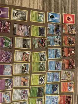Pokemon GX V EX Holo Foil Card Lot Mewtwo Pikachu Eevee Lucario Snorlax - Image 2