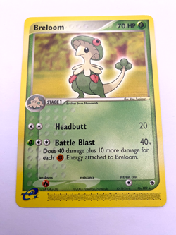 Pokemon Card - Breloom 16/109 EX Ruby & Sapphire *EX* Rare - Image 1