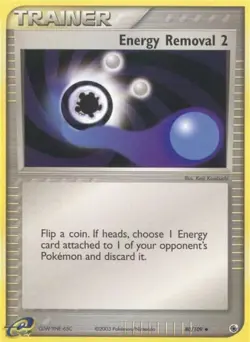 Energy Removal 2 80/109 EX Ruby & Sapphire Pokemon Card NM - Image 1