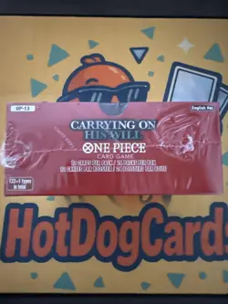 One Piece Card Game: Carrying On His Will (OP-13) Booster Box Sealed - Image 2