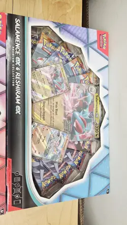 Pokemon Card Lugia ex-Latias ex & Salamence Ex Reshiram Ex Premium Collectio Set - Image 3