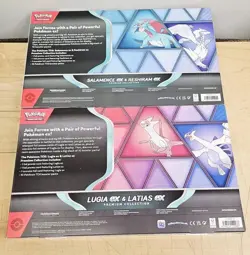 Pokemon Card Lugia ex-Latias ex & Salamence Ex Reshiram Ex Premium Collectio Set - Image 4