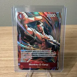 Monkey.D.Garp OP13-016 (R) One Piece Card Carrying On His Will English Alt Art - Image 1