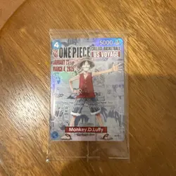 🔥🏀One Piece Monkey D Luffy College Basketball Card Rutgers Collab🔥🏀 - Image 1