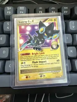 Luxray GL LV.X 109/111 Platinum Rising Rivals Pokemon TCG Card 2009 - Image 1