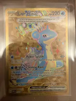 Lapras ex 164 Sv: Scarlet & Violet Promo Cards Holo - Image 1
