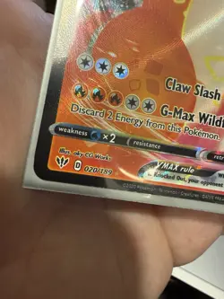Charizard VMAX 020/189 - Darkness Ablaze - Ultra Rare Pokemon Card - LP - Image 4