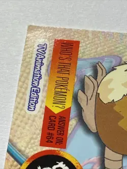 RATICATE #20 Pokemon Card TCG FOIL Topps TV Animation - Image 5