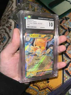 Pokemon TCG CGC 10 Graded Pawmot EX Obsidian Flames Card Double Rare 073/197 - Image 2