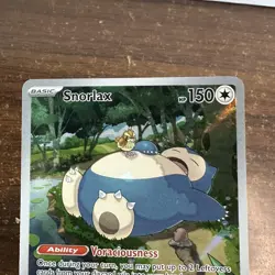 Pokemon TCG Snorlax #51 Scarlet & Violet 151 Promo Card Near Mint - Image 2