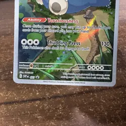 Pokemon TCG Snorlax #51 Scarlet & Violet 151 Promo Card Near Mint - Image 3