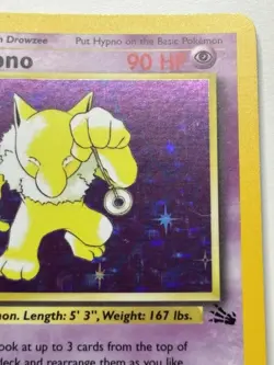 1999 Pokemon TCG Hypno 8/62 Fossil Set Holo Rare Card Vintage WOTC NEAR MINT - Image 4
