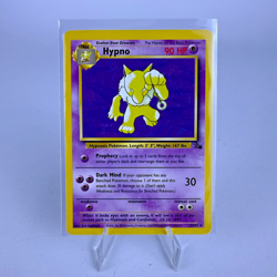 Vintage Hypno 23/62 Fossil Non Holo Pokemon Card WOTC | LP - Image 1