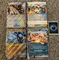 Pokemon Jumbo Promo Card Lot Of 4 Charizard Ex Lucario Ex Mega Kangaskhan Ex NM - Image 3