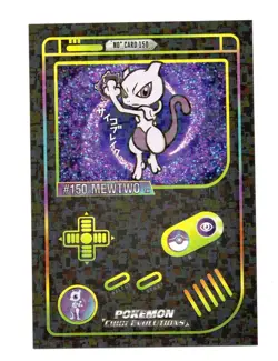 Game Boy Color Pokemon HOLO CARDS * MEWTWO - Image 1