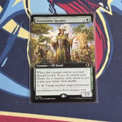 Formidable Speaker (Extended Art) Lorwyn Eclipsed Regular - Image 1
