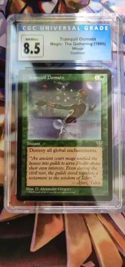 MTG - Tranquil Domain Mirage Regular - CGC 8.5 - Image 1