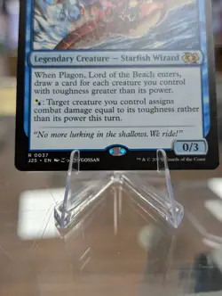 Plagon, Lord of the Beach 0037 Non Foil Rare Foundations Jumpstart MTG Near Mint - Image 3