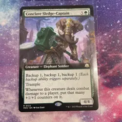 Conclave Sledge-Captain (REGULAR) x1 - MTG March of the Machine Commander MOC - Image 1