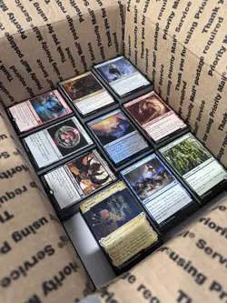 🧙17lbs+ 4200+ UNSEARCHED Magic The Gathering Bulk Lot LP/NM w/ Rares & Foils‼ - Image 5