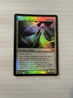 MTG Twilight Shepherd Shadowmoor Foil Mint Condition Never Played Magic - Image 1