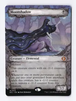 Moonshadow (Showcase) 0313 (M) MTG Lorwyn Eclipsed (ECL) - Image 1