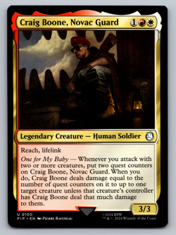 Craig Boone Novac Guard U 0100 Universes Beyond: Fallout Regular - Image 1